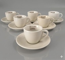 UNUSED Illy tazzine cups