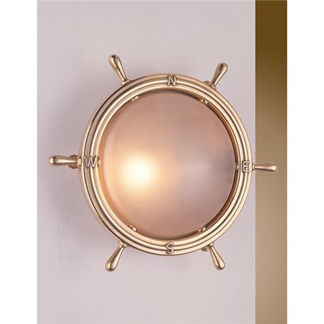 Lampada parete led ottone - parete,