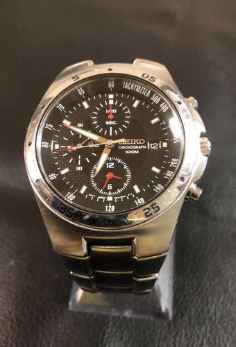 Seiko 7t92 0eco chronograph - seiko,