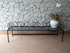 PORTA PIANTE FIORIERA SCARPIERA SCARPIERE PORTA SCARPE MULTIUSO IN FERRO BATTUTO