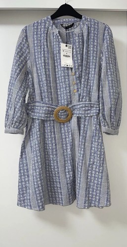 Mini abito zara navy taglio - zara,