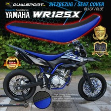 Coprisedile, Seat Cover, Coprisedile, adatto per Yamaha WR 125 X BLUE by DSFX