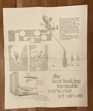 Poster Giradischi Vintage 1981