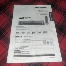 Panasonic DMR-EZ48V DVD VCR