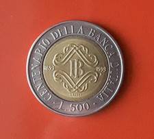 500 LIRE 1993 ERRORE - LINEE