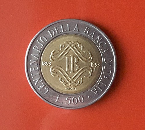 500 lire 1993 - 1993, errore