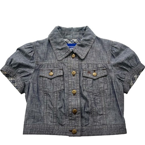Giacca denim burberry - giacca, blue