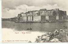 NAPOLI - Borgo Marinaro - inizio '900 - tretro indiviso - ed. Ragozzin  -aav1063