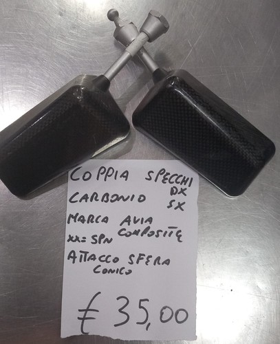 Coppia specchi carbonio - coppia,