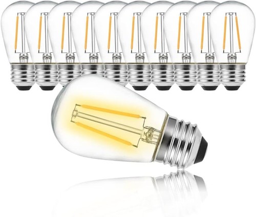 10x lampadina led filamento - lampadina,