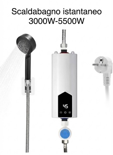 Scaldabagno istantaneo 5500w - istantaneo,