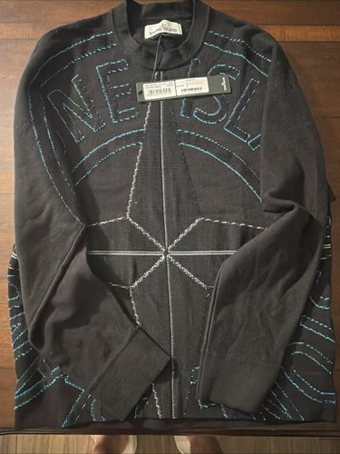 Stone island crewneck knit - stone,