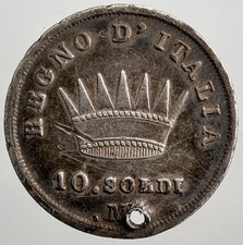 1810 Italy Napoleon 10 Soldi