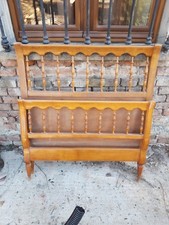 letto a una piazza in noce 