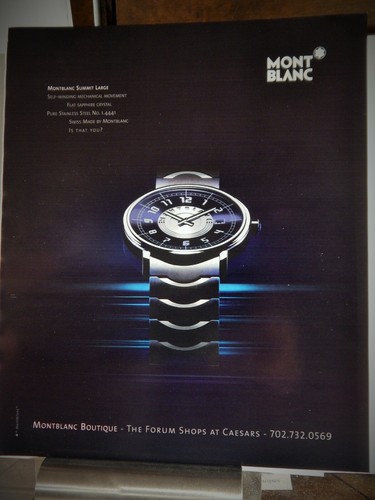 Orologio mont blanc summit - mont,