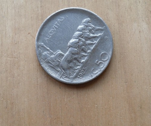 Moneta leoni centesimi - moneta, 50