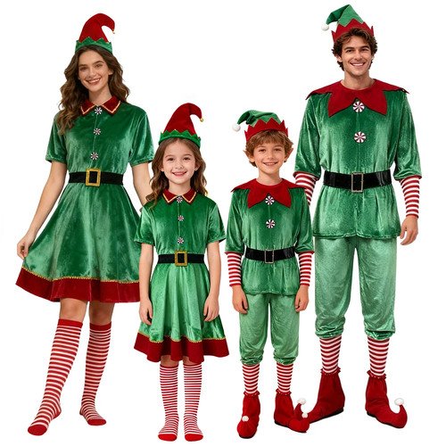 Costume elfo natale per - elfo,