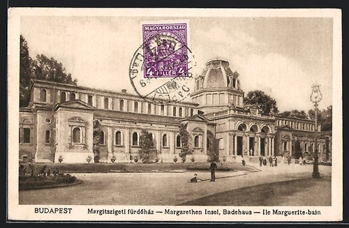Cartolina budapest isola - cartolina, budapest,