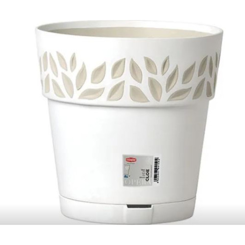 Vaso bianco con riserva - 25,