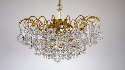 Lampadario palwa ottone - lampadario,