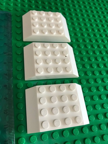 Lego bianco 6x4 pin - lego,