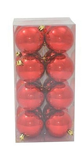 Palline natale rosse in - 16, di