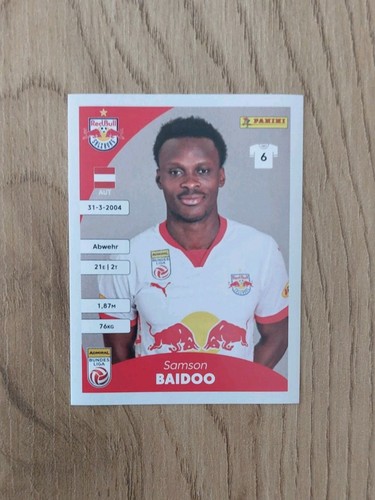Adesivo samson baidoo panini - baidoo,