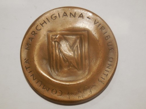 Medaglia comunità marchigiana