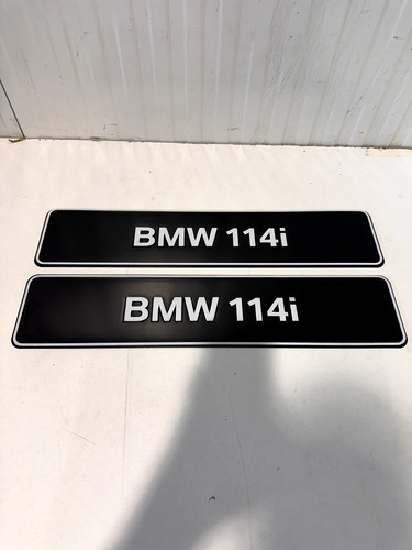 Copri targa bmw - 1, 114i