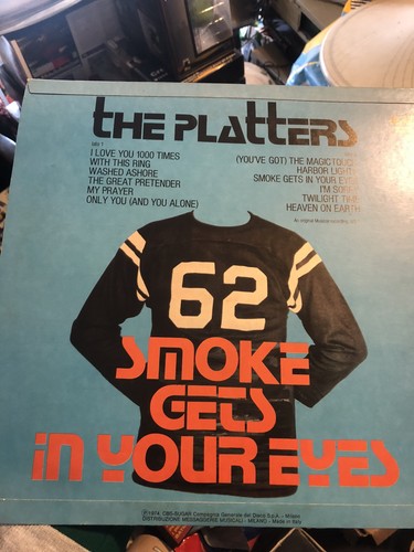 The platters smoke gets in - the,