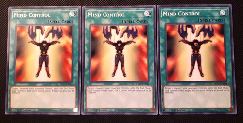 3x controllo - yu-gi-oh!,