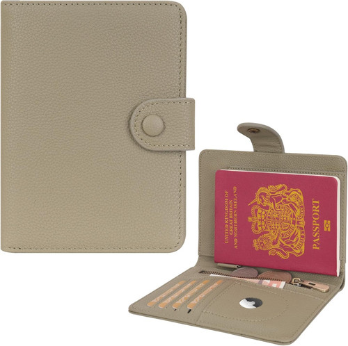 Porta passaporto vera - passaporto, pelle