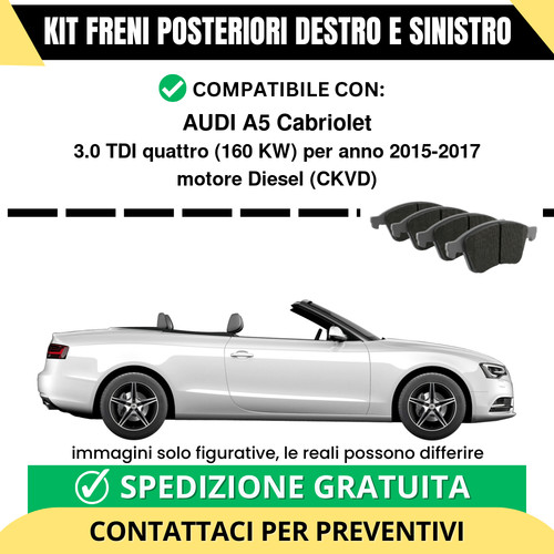 Pastiglie freno posteriori - pastiglie,