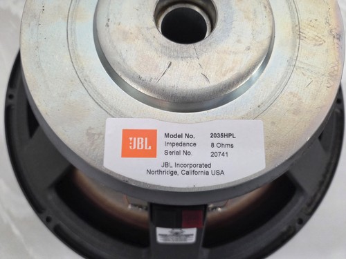 Jbl 2035hpl woofer pa - 15",