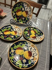 Palermo di Giani per Ambiance Collection Piatti da Pranzo Set di 4