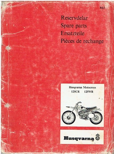 Husqvarna 125cr 125wr - husqvarna,