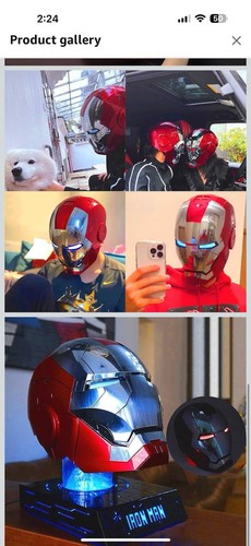 Iron man voice activated - iron,