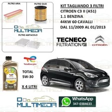 KIT TAGLIANDO 3 FILTRI OLIO