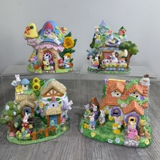 Lotto di 4 casette pasquali