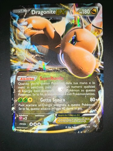 Carta pokemon dragonite ex - 💫carta,