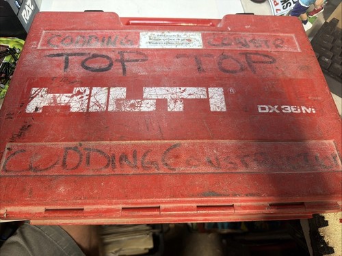 Hilti dx36m powder actuated - hilti,