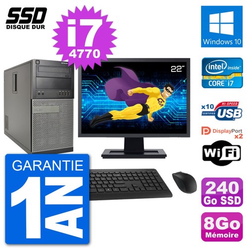 Tour dell 7020 ecran - pc,