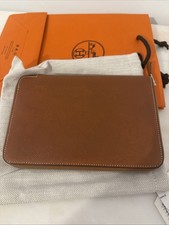 Hermès Leather Wallet Big
