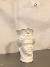 Testa di moro ceramica vaso portavaso fiori arredo sicilia arredamento balcone