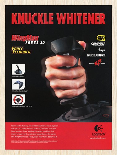 Joystick logitech wingman - joystick, 3d