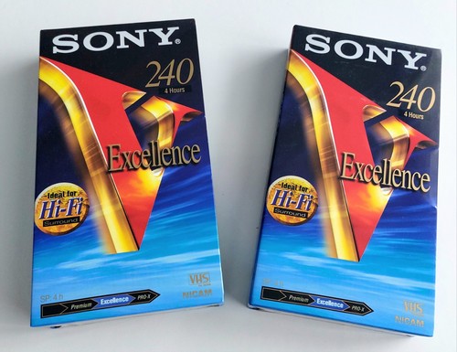 Sony cassette vhs - vhs, 240