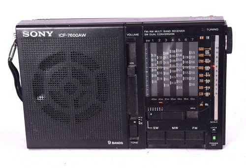 Sony icf 7600aw radio - sony,