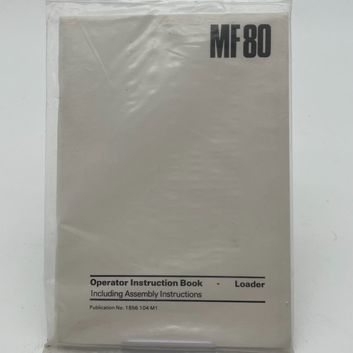 Libretto istruzioni operatore