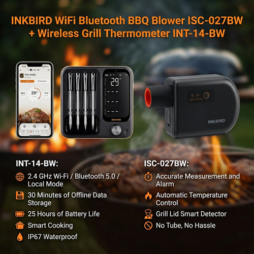 Inkbird bluetooth bbq - inkbird,