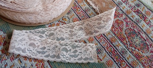 Bobina vintage pizzo - vintage, in